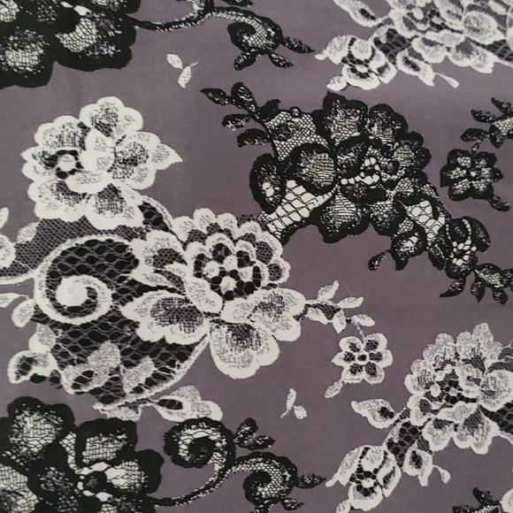 White House Black Market Brocade Skirt Size 0 - Picture 4 of 8